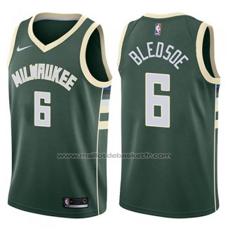 Maillot Milwaukee Bucks Eric Bledsoe #6 Icon 2017-18 Vert