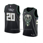 Maillot Milwaukee Bucks Travis Trice #20 Statement 2018 Noir