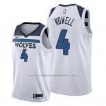Maillot Minnesota Timberwolves Jaylen Nowell #4 Association Blanc