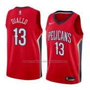 Maillot New Orleans Pelicans Cheick Diallo #13 Statement 2018 Rouge