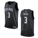 Maillot Orlando Magic Chuma Okeke #3 Ville 2022-23 Noir