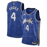 Maillot Orlando Magic Jalen Suggs #4 Classic 2023-24 Bleu