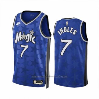 Maillot Orlando Magic Joe Ingles #7 Classic 2023-24 Bleu