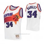 Maillot Phoenix Suns Charles Barkley #34 Mitchell & Ness 1992-93 Blanc