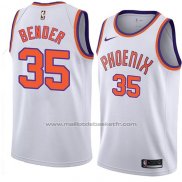 Maillot Phoenix Suns Dragan Bender #35 Hardwood Classic 2018 Blanc