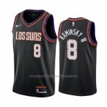 Maillot Phoenix Suns Frank Kaminsky Iii #8 Ville Noir