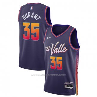 Maillot Phoenix Suns Kevin Durant #35 Ville 2023-24 Volet