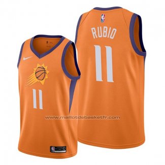 Maillot Phoenix Suns Ricky Rubio #11 Statement Orange