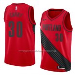 Maillot Portland Trail Blazers Seth Curry #30 Statement 2018 Rouge
