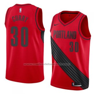Maillot Portland Trail Blazers Seth Curry #30 Statement 2018 Rouge
