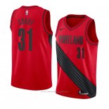 Maillot Portland Trail Blazers Seth Curry #31 Statement 2018 Rouge