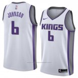 Maillot Sacramento Kings Joe Johnson #6 Association 2018 Blanc