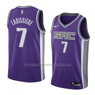 Maillot Sacramento Kings Skal Labissiere #7 Icon 2018 Volet