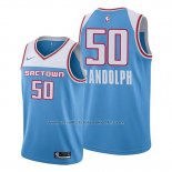 Maillot Sacramento Kings Zach Randolph #50 Ville Edition Bleu