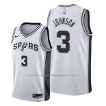 Maillot San Antonio Spurs Keldon Johnson #3 Association 2019-20 Blanc