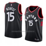 Maillot Toronto Raptors Greg Monroe #15 Statement 2018 Noir