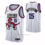 Maillot Toronto Raptors Vince Carter #15 Classic Edition Blanc