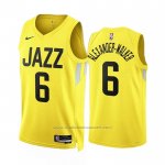 Maillot Utah Jazz Nickeil Alexander-Walker #6 Icon 2022-23 Jaune