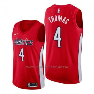 Maillot Washington Wizards Isaiah Thomas #4 Earned Rouge