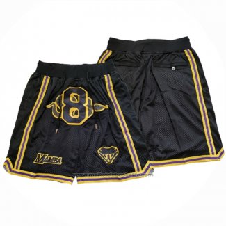 Short Los Angeles Lakers Kobe Bryant 8 Mamba Noir