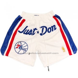 Short Philadelphia 76ers Just Don Blanc