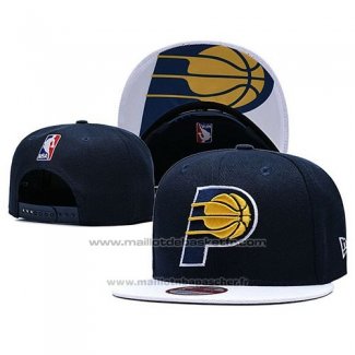 Casquette Indiana Pacers Snapback Bleu Marine