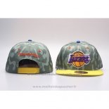 Casquette Los Angeles Lakers Snapback Vert Jaune