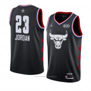 Maillot All Star 2019 Chicago Bulls Michael Jordan #23 Noir