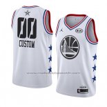 Maillot All Star 2019 Golden State Warriors Personnalise Blanc