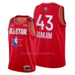 Maillot All Star 2020 Toronto Raptors Pascal Siakam #43 Rouge