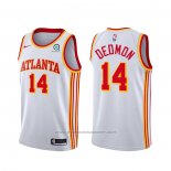 Maillot Atlanta Hawks Dewayne Dedmon #14 Association 2020-21 Blanc