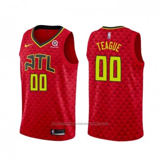 Maillot Atlanta Hawks Jeff Teague #00 Statement 2020-21 Rouge