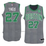 Maillot Boston Celtics Daniel Theis Noel 2018 Vert
