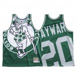 Maillot Boston Celtics Gordon Hayward #20 Mitchell & Ness Big Face Vert
