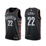 Maillot Brooklyn Nets Caris Levert #22 Ville Noir