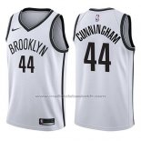 Maillot Brooklyn Nets Dante Cunningham #44 Association 2017-18 Blanc