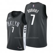 Maillot Brooklyn Nets Kevin Durant #7 Statement Noir
