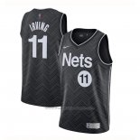 Maillot Brooklyn Nets Kyrie Irving #11 Earned 2020-21 Noir