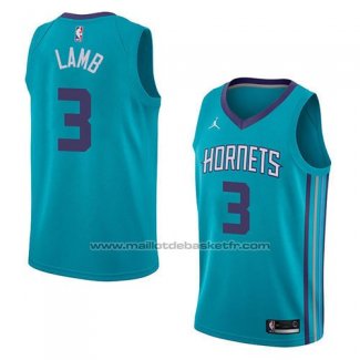 Maillot Charlotte Hornets Jeremy Lamb #3 Icon 2018 Vert