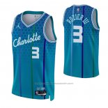 Maillot Charlotte Hornets Terry Rozier III #3 Ville 2021-22 Bleu