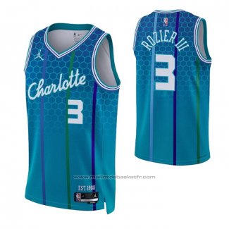 Maillot Charlotte Hornets Terry Rozier III #3 Ville 2021-22 Bleu