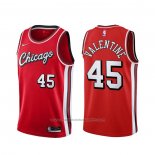 Maillot Chicago Bulls Denzel Valentine #45 Ville 2021-22 Rouge