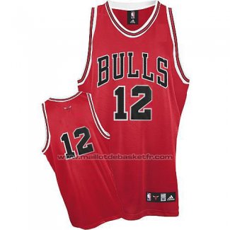 Maillot Chicago Bulls Kirk Hinrich #12 Retro Rouge2