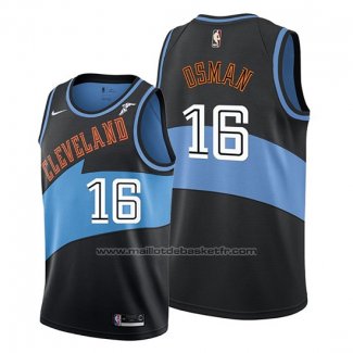 Maillot Cleveland Cavaliers Cedi Osman #16 Classic Edition 2019-20 Noir