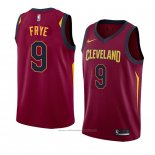 Maillot Cleveland Cavaliers Channing Frye #9 Icon 2018 Rouge