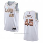 Maillot Cleveland Cavaliers Donovan Mitchell #45 Ville 2022-23 Blanc