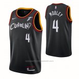 Maillot Cleveland Cavaliers Evan Mobley #14 Ville 2020-21 Noir