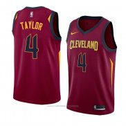 Maillot Cleveland Cavaliers Isaiah Taylor #4 Icon 2018 Rouge