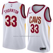 Maillot Cleveland Cavaliers Marcus Thornton #33 Association 2018 Blanc