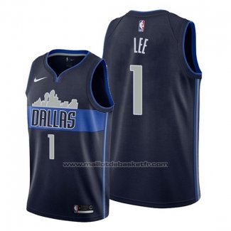 Maillot Dallas Mavericks Courtney Lee #1 Statement Bleu